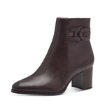 Marco Tozzi Classic Ankle Boot Café Comb