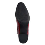 Marco Tozzi Ankle Boot Red Patent