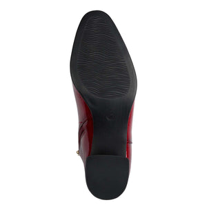 Marco Tozzi Ankle Boot Red Patent