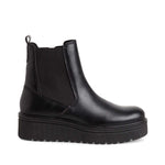 Marco Tozzi Wedge Chelsea Boot Black