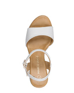Marco Tozzi Platform Sandal White