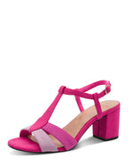 Marco Tozzi Strappy Sandal Pink Comb