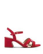 Marco Tozzi Strappy Sandal Red Comb