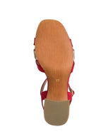 Marco Tozzi Strappy Sandal Red Comb