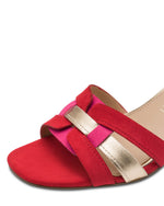 Marco Tozzi Strappy Sandal Red Comb