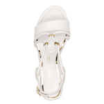 Marco Tozzi High Wedge Sandal White