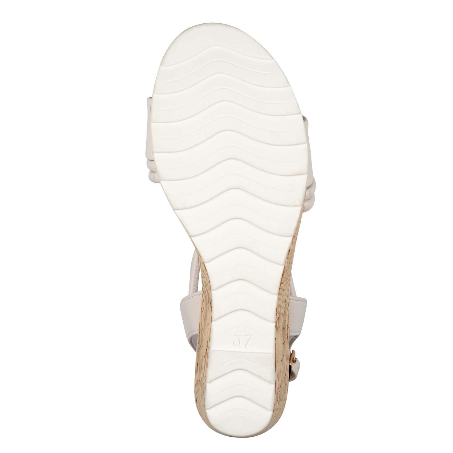 Marco Tozzi High Wedge Sandal White