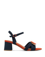 Marco Tozzi Strappy Sandal Navy Comb