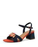 Marco Tozzi Strappy Sandal Navy Comb