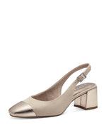 Marco Tozzi Slingback Dune Comb