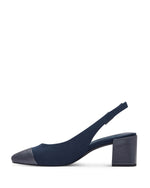 Marco Tozzi Slingback Navy Comb