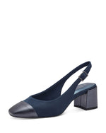 Marco Tozzi Slingback Navy Comb