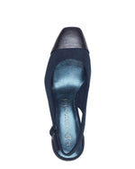 Marco Tozzi Slingback Navy Comb