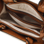 Marco Tozzi Classic Handbag Cognac Comb