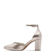 Marco Tozzi Diamante Occasion Shoe Platinum