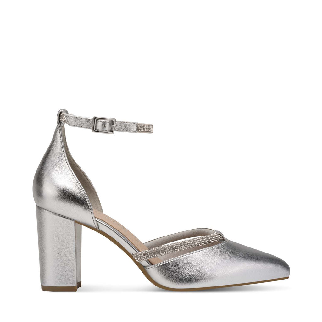 Marco Tozzi Diamante Occasion Shoe Silver