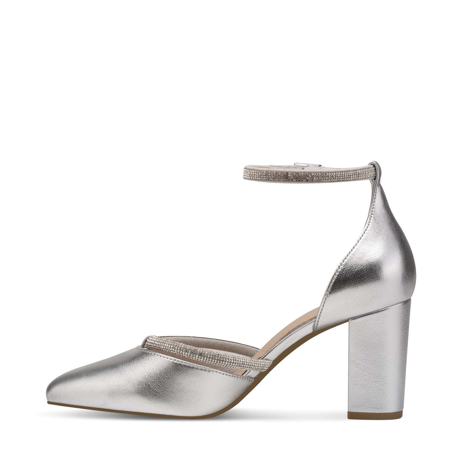 Marco Tozzi Diamante Occasion Shoe Silver