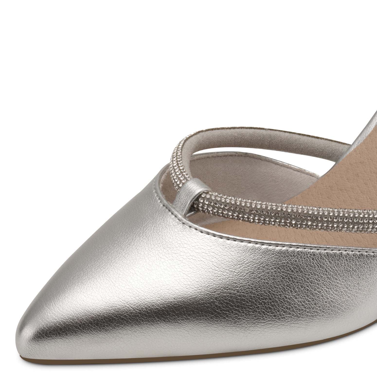 Marco Tozzi Diamante Occasion Shoe Silver