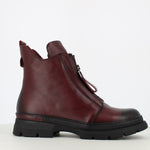 Cinders Edit Front Zip Burgundy