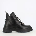 Cinders Edit Lace Ankle Boot Black