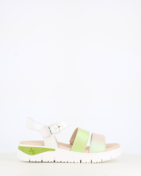 Jose Sanez Strappy Sandal Pistachio Mix