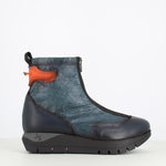 Jose Saenz Front Zipper Boot Cotton Navy