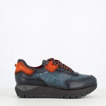 Jose Saenz Laced Shoe Cotton Navy