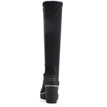 Pedro Miralles Weekend Wedge Knee High Boot Black