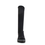 Pedro Miralles Weekend Wedge Knee High Boot Black