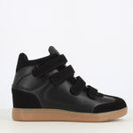 Claudia Ghizzani High Top Wedge Black