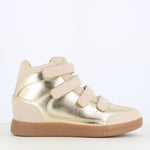 Claudia Ghizzani High Top Wedge Gold