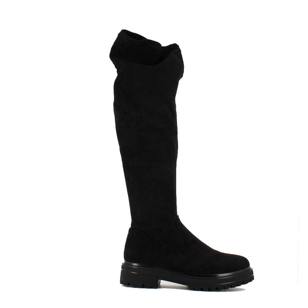 Claudia Ghizzani Over Knee Boot Black