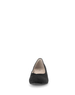 Gabor Classic Block Heel Court Black Suede