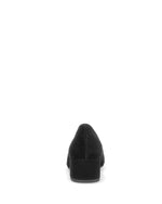 Gabor Classic Block Heel Court Black Suede