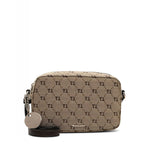 Tamaris Logo Print Camera Style Bag Sand