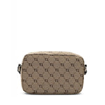 Tamaris Logo Print Camera Style Bag Sand