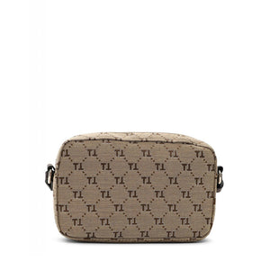 Tamaris Logo Print Camera Style Bag Sand