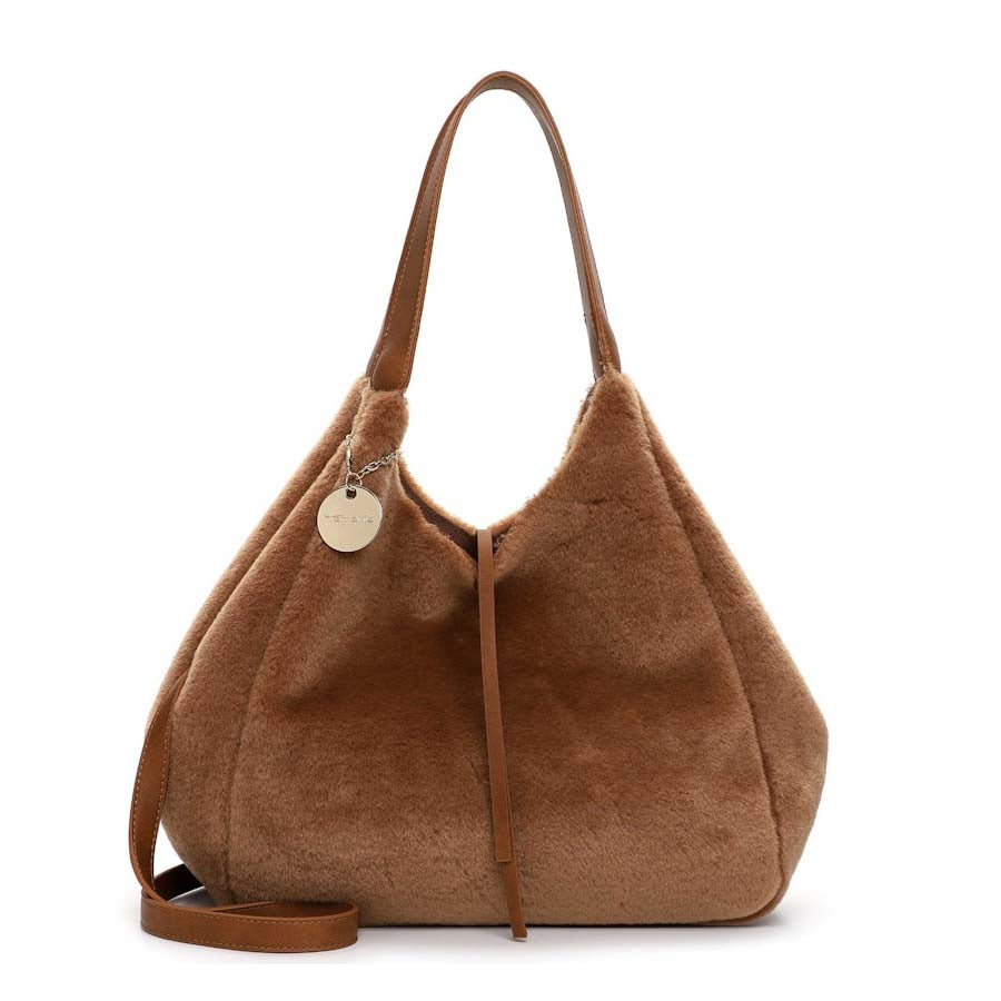 Tamaris Large Teddy Shopper Cognac