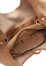 Tamaris Large Teddy Shopper Cognac