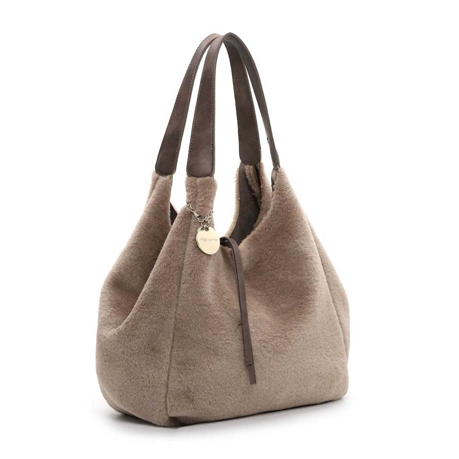 Tamaris Large Teddy Shopper Taupe