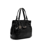 Tamaris Large Shopper Black Croc Effect