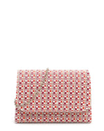 Tamaris Classic Patterned Clutch Pink