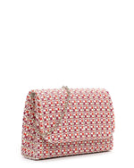 Tamaris Classic Patterned Clutch Pink