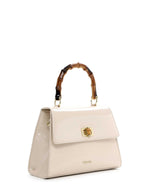 Tamaris Small Patent Handbag Beige