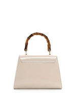 Tamaris Small Patent Handbag Beige
