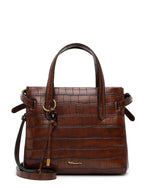 Tamaris Classic Clutch Handbag Croco Cognac