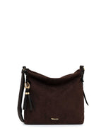 Tamaris Large Crossbody Bag Dark Brown