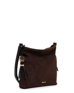 Tamaris Large Crossbody Bag Dark Brown