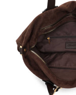 Tamaris Large Soft Attache Bag Dark Brown