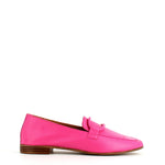 Cinders Edit Soft Leather Loafer Fuxia